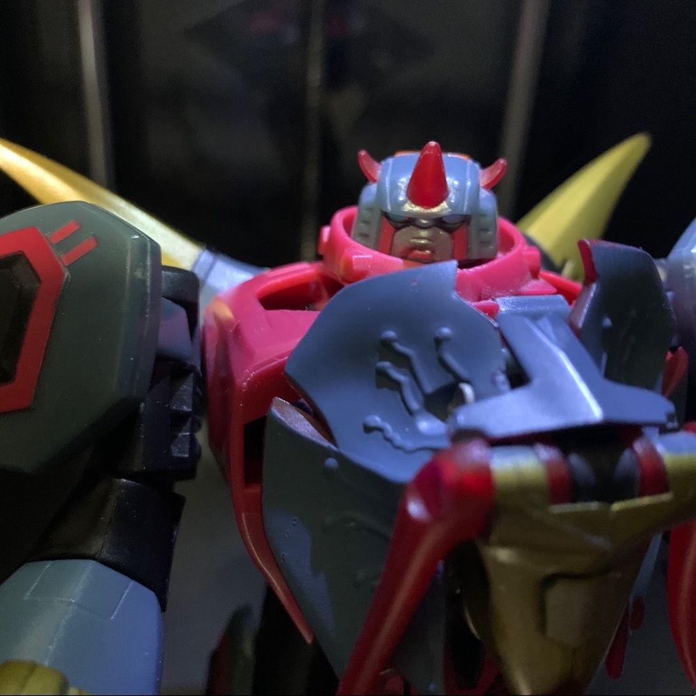 Transformers Animated 2008 Deluxe Class Autobot Slag action figure. Complete